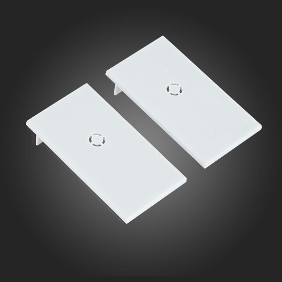 ST015.522.15H Заглушка торцевая (2шт) белая для накладных шинопроводов SKYLINE 220