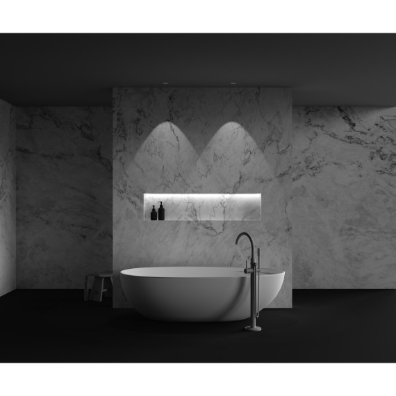 Встраиваемый светильник Maytoni Dip Hight LED Ra90 Lm1690 3000K IP20 15Вт 50° DL117-15W-3K-W