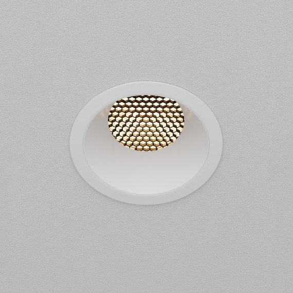 Встраиваемый светильник Maytoni Dip Hight LED Ra90 Lm1690 3000K IP20 15Вт 50° DL117-15W-3K-W