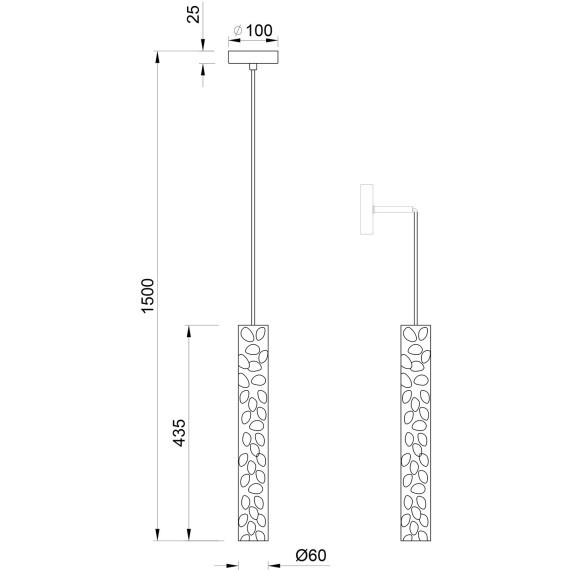 Светильник подвесной настенный Stilfort 2193/11/01PW серия Perfecto Light