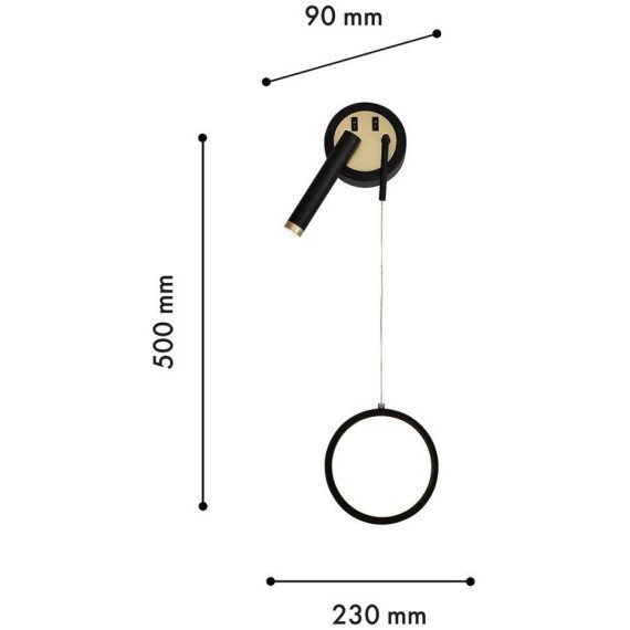 Настенный светильник Farce 4173-2W