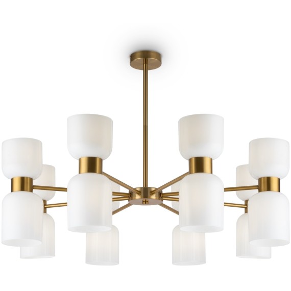 Люстра на штанге Freya FR5203PL-16BS Savia под лампы E27 60W