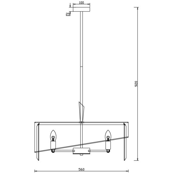 Потолочная люстра хрустальная Eclipse FR5170PL-08N