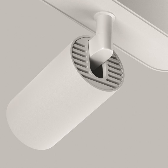 TR103-1-5W4K-M-W Трековый магнитный светодиодный светильник Maytoni Radity 48V CRI90+ 4000К 450Лм 36° 5Вт