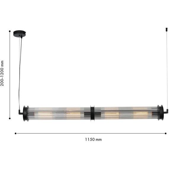 Подвесной светильник Trompa 4093-4P