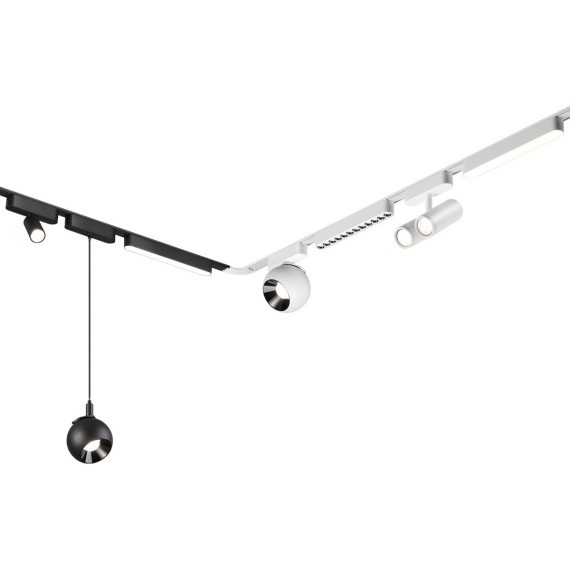 359100 Трековый магнитный светодиодный светильник Novotech SMAL 48V CRI90+ 4000К 960Лм 24° 12W