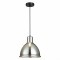 SLE114713-01 Подвес Черный/Хром E27 1*60W BACCHI
