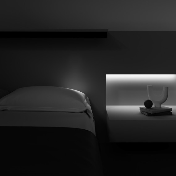 TR100-2-2W4K-S-B Трековый магнитный светодиодный светильник Maytoni Exility CRI90+ 4000К 82Лм 24° 2Вт