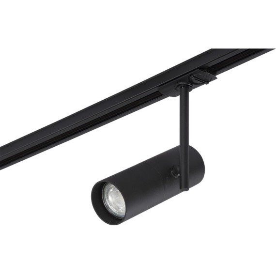 Однофазный двужильный трековый светильник Crystallux CLT 0.31 011 BL под сменную лампу GU10