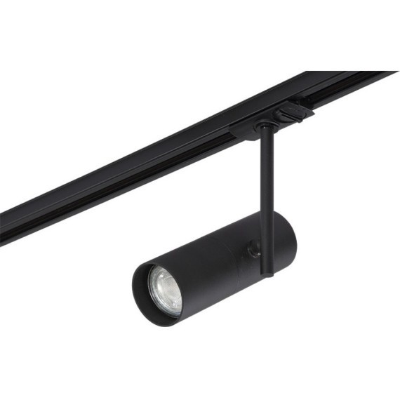 Однофазный двужильный трековый светильник Crystallux CLT 0.31 011 BL под сменную лампу GU10