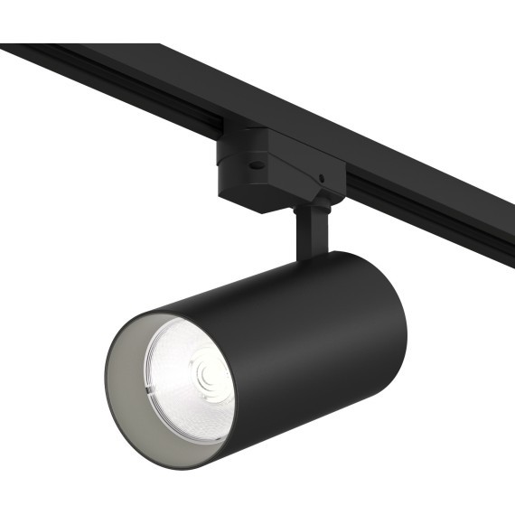 Однофазный двужильный светодиодный трековый светильник Denkirs DK6456-BK SOLID KOPER 4000К 2700Лм CRI90+ 24° 30Вт