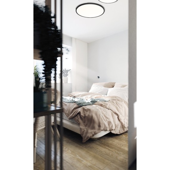 Настенно-потолочный светильник СОНЕКС Sonex ALFA BLACK 7660/24L