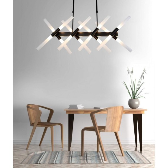 Подвесной светильник Lumina Deco Alford LDP 6036-16 BK