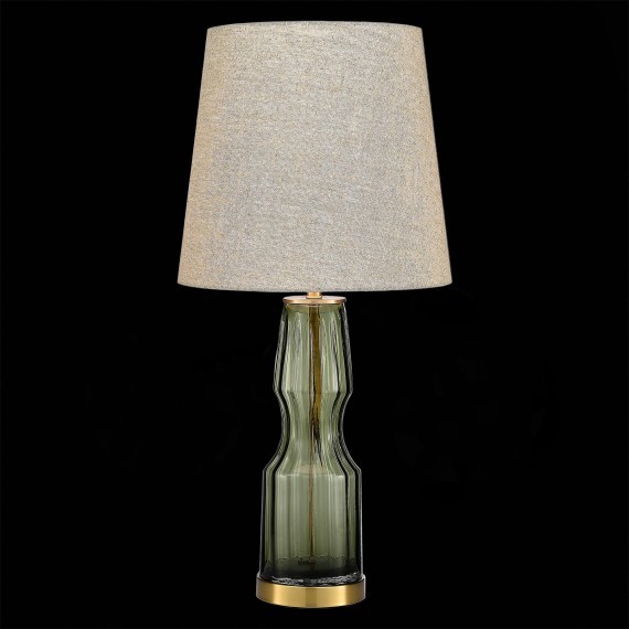 SL1005.904.01 Прикроватная лампа ST-Luce Оливковый, Латунь/Серый E27 1*40W SAYA