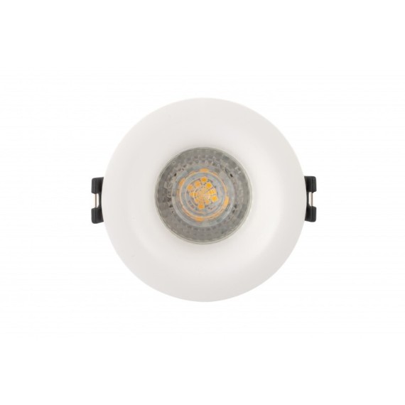 DK3024-WH Встраиваемый светильник, IP 20, 10 Вт, GU5.3, LED, белый, пластик