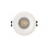 DK3024-WH Встраиваемый светильник, IP 20, 10 Вт, GU5.3, LED, белый, пластик