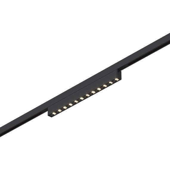 ST666.446.10 Ультратонкий трековый магнитный светодиодный светильник ST-Luce Super 5 CRI90+ 4000К 430Лм 36° 10Вт