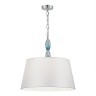 SL1759.103.03 Светильник подвесной ST-Luce Хром, Голубой/Белый E27 3*40W LINGOTTI