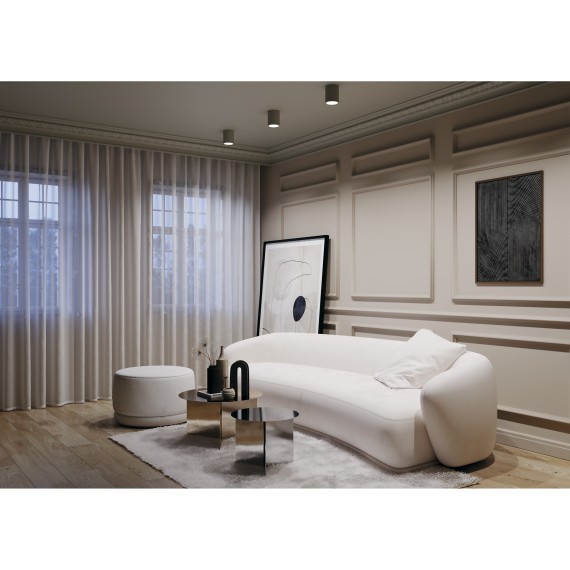 Накладной потолочный светильник Maytoni C001CW-01W Conik gyps под лампу 1xGU10 30W