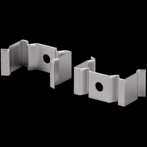 Комплект креплений (для профиля 20×20) 4 шт., ALM-2020B-MT 642078