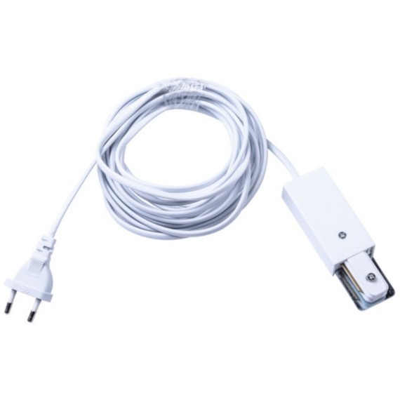 A160533 КОННЕКТОР-ТОКОПОДВОД ДЛЯ ШИНОПРОВОДА (ТРЕКА) СО ШНУРОМ 5М И ВИЛКОЙ