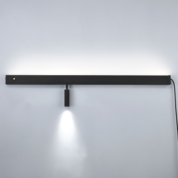 Настенный трековый светильник 220В (2000мм) 24В 10Вт+24В 7Вт Fiume Spot Lightstar 810657