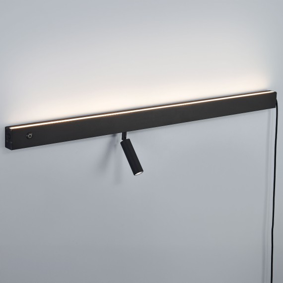 Настенный трековый светильник 220В (2000мм) 24В 10Вт+24В 7Вт Fiume Spot Lightstar 810657