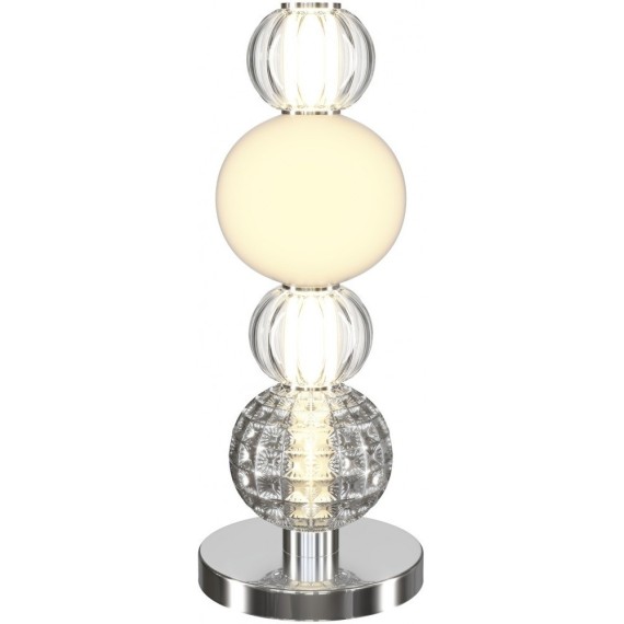 Интерьерная настольная лампа светодиодная с выключателем Collar MOD301TL-L18CH3K