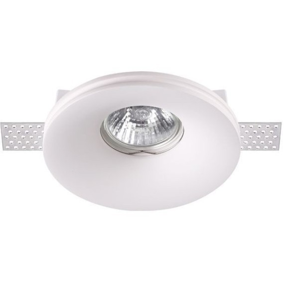 Гипсовый светильник под покраску Novotech 370483 YESO под лампу 1xGU10 50W
