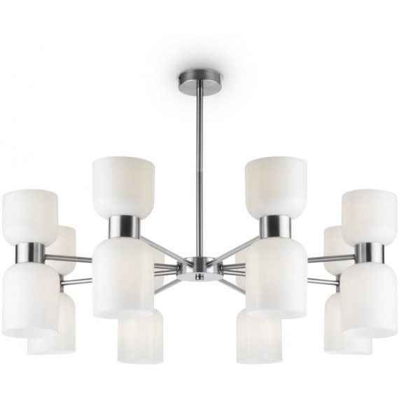 Люстра на штанге Freya FR5203PL-16CH Savia под лампы E27 60W