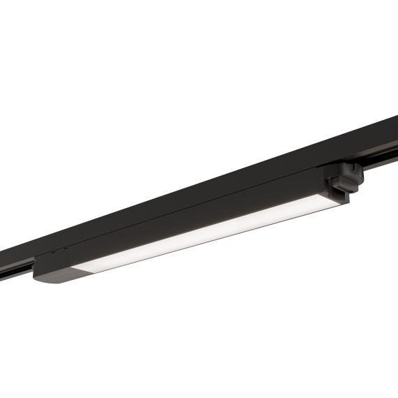 Однофазный двужильный светодиодный трековый светильник Maytoni Unity TR000-1-12W3K-B Basis 3000К 900Лм CRI90+ 110° 12Вт