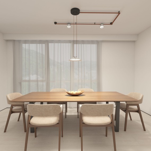 Готовая ременная трековая система Denkirs Belty DK55SET02-01-BR