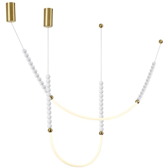 Потолочный светильник (в комплекте 2 нити) LED 24W 3000K Odeon Light MONELLA 6639/24CL