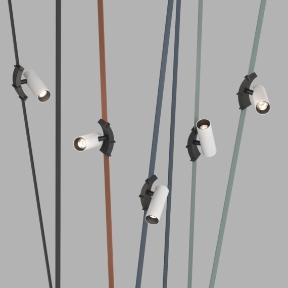 DK5546-BW+BK Cветодиодный светильник на ременный шинопровод Denkirs Belty CRI90+ 4000К 380Лм 30° 7Вт