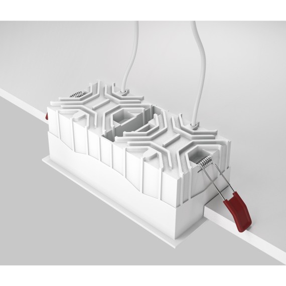 Встраиваемый светильник Technical DL043-02-15W4K-SQ-W