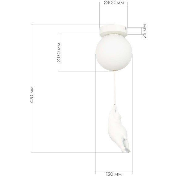 SLE115402-01 Подвес Белый/Белый G9 1*40W MODENA