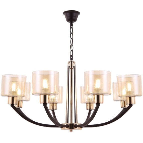 Люстра паук Freya FR5003PL-08B Teodora под лампы 8xE27 60W