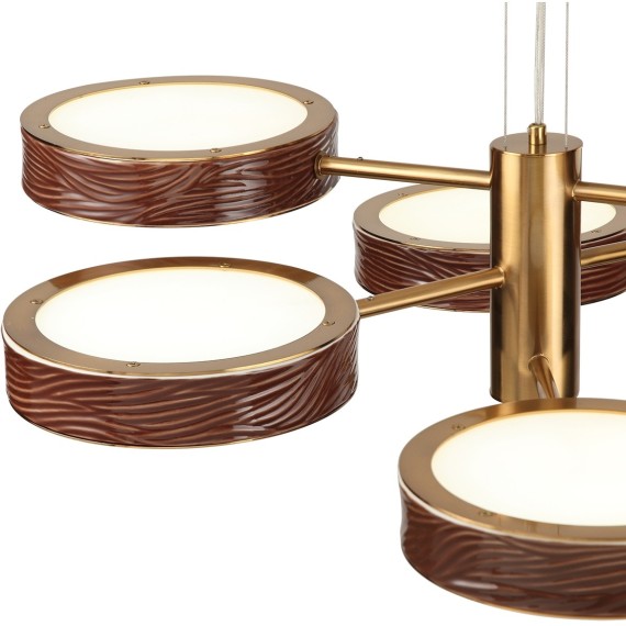 Люстра подвесная LED x 99W 2000К/3000K/4000K/переключ. RIVIERA 5450/99LB