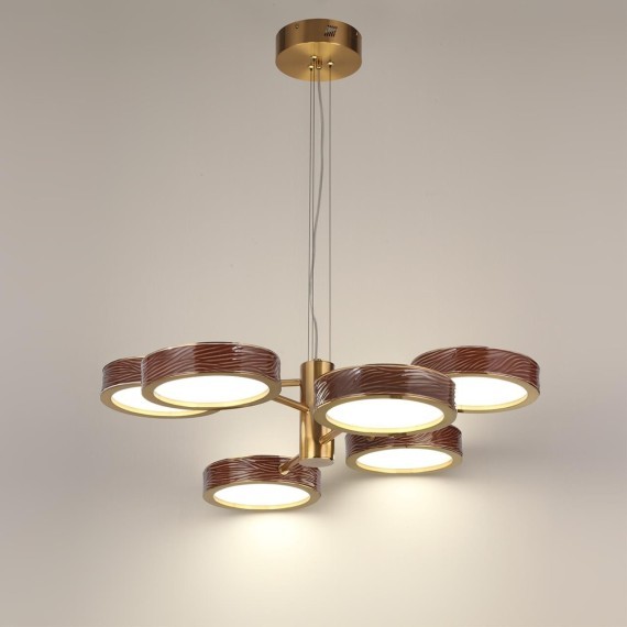 Люстра подвесная LED x 99W 2000К/3000K/4000K/переключ. RIVIERA 5450/99LB