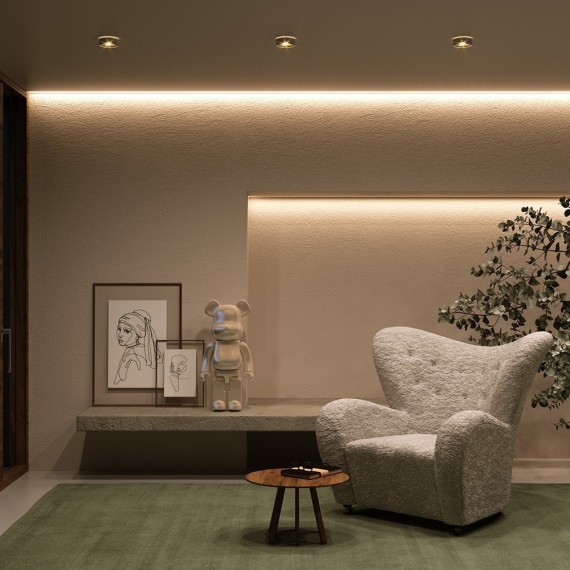 Встраиваемый светильник Maytoni DL035-2-L6B Planet светодиодный LED 11W