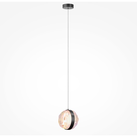 Подвесной светодиодный светильник с переливающимся плафоном LED 6Вт RA80 600лм 3000К Maytoni MOD379PL-L6B3K