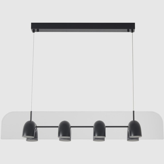 Светильник подвесной Crystal Lux ELEMENT SP48W LED BLACK 4020/248