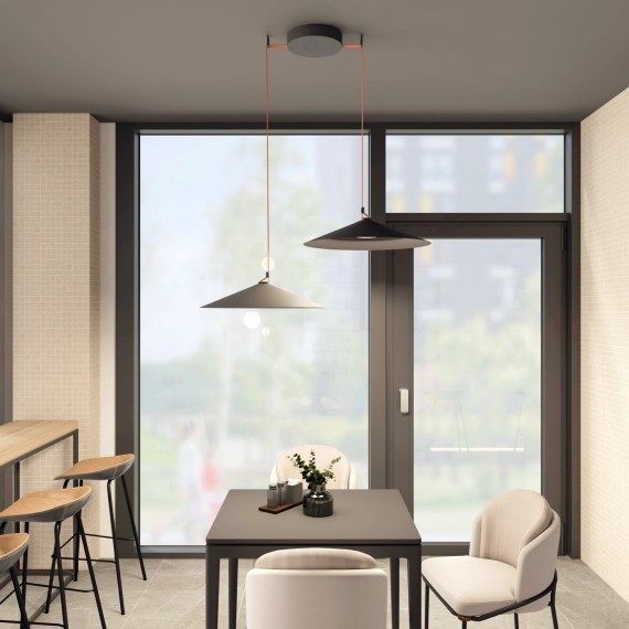 DK5569-BK Светодиодный светильник для трека-ремня серии Denkirs Belty 48V, 24W, RA90, 120°, 3000K