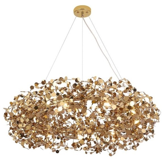 Люстра Crystal Lux GARDEN SP9 D800 GOLD