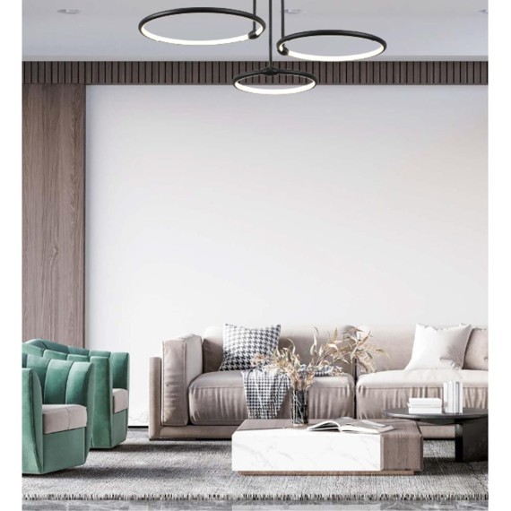 Люстра потолочная LED 66W 4188Лм 3000-6000K с пультом ДУ URSULA Lumion 6506/66CL