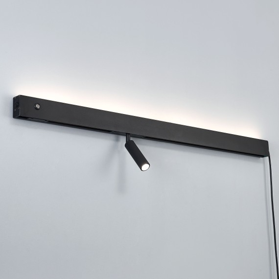 Настенный трековый светильник 220В (1000мм) 24В 5Вт+24В 7Вт Fiume Spot Lightstar 810647