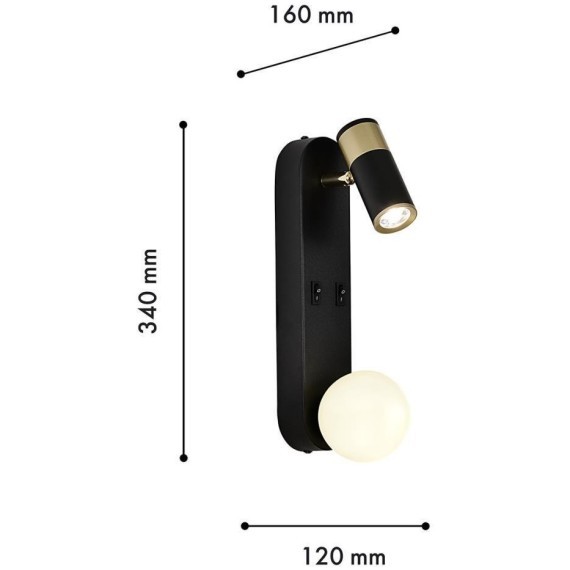 Настенный светильник Invento 4171-2W