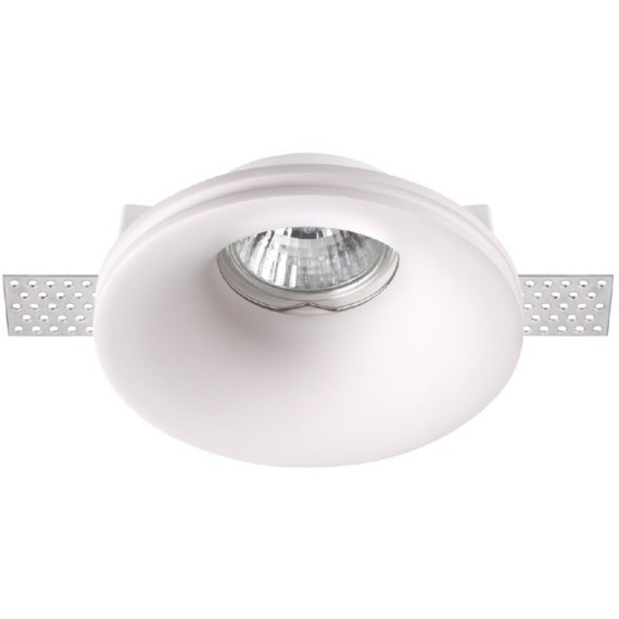 Гипсовый светильник под покраску Novotech 370484 YESO под лампу 1xGU10 50W