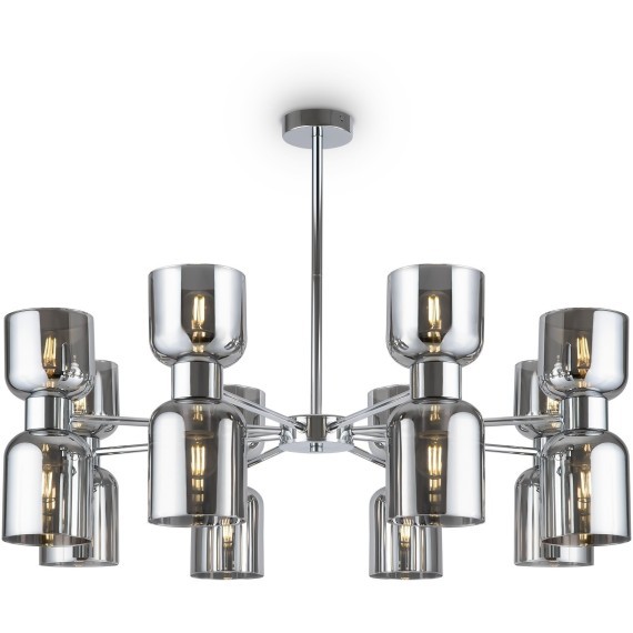 Люстра на штанге Freya FR5203PL-16CH1 Savia под лампы E27 60W