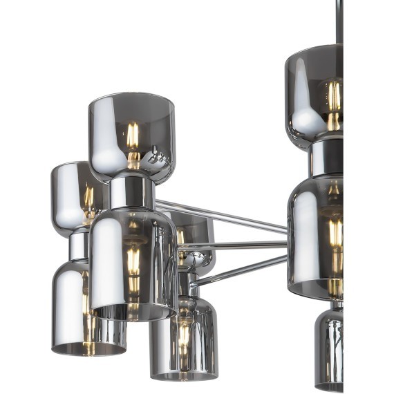 Люстра на штанге Freya FR5203PL-16CH1 Savia под лампы E27 60W